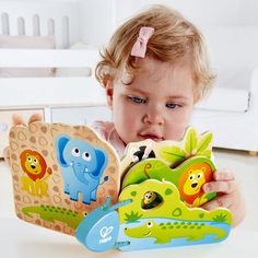 Детская книга Hape Дикие животные E0047_HP