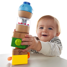 Развивающая игрушка для малышей Hape 4 навыка, деревянная