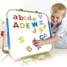 Игровой набор для детей - магнитные буквы Английский алфавит Hape E1047_HP