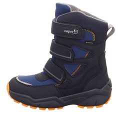 Полусапожки Superfit для мальчиков, синие, размер 30, 1-009171-8000