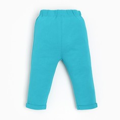 Linas baby Штанишки детские, цвет бирюзовый, рост 68см