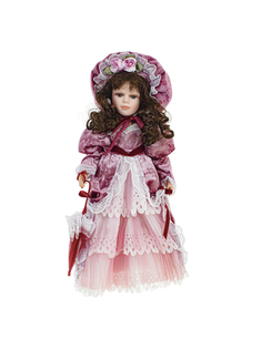 Кукла фарфоровая коллекционная Remecoclub Татьяна 45 см 795017