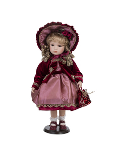 Кукла фарфоровая коллекционная Remecoclub Настенька 45 см 795019