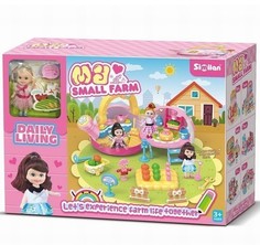Игровой набор 079QL Любимая дача с куклой в коробке РАСПРОДАЖА No Brand