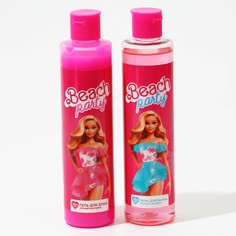Пена и гель для ванной Barbie набор Beauty Fox