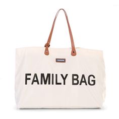 Сумка для коляски Childhome family bag offwhite/black