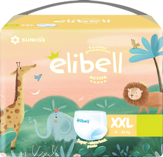 Подгузники-трусики Elibell Active XXL (15-26 кг) 44 шт
