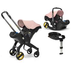 Автокресло Doona группа 0+ до 13 кг Doona + база Isofix, Blush Pink