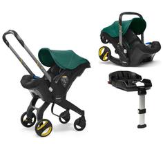 Автокресло Doona группа 0+ до 13 кг Doona + база Isofix, Racing Green