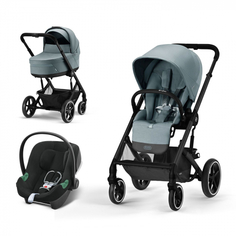 Детская коляска Cybex Balios S Lux 3 в 1 Sky Blue