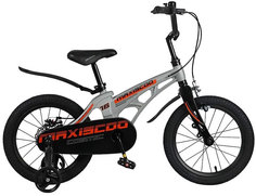 Велосипед MAXISCOO Cosmic 16 Стандарт 2023 серый матовый