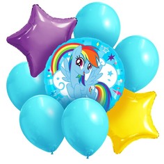 Hasbro Набор воздушных шаров "С Днем Рождения", My little pony