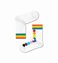 Носки детские Happy Socks KPRD01, разноцветный, 14