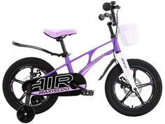 Велосипед MAXISCOO AIR 18 Делюкс 2023 Цвет фиолетовый матовый