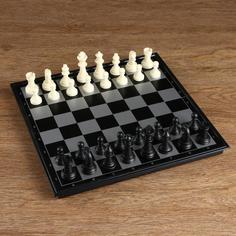 Игра настольная, Шахматы, магнитная доска, 32 х 32 см No Brand