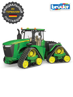 Трактор гусеничный Bruder John Deere 9620RX зеленый