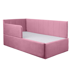 Кровать М-Стиль Хагги без ящика, розовая 200*90