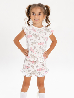 Пижама детская КотМарКот 280540730, белый, 116