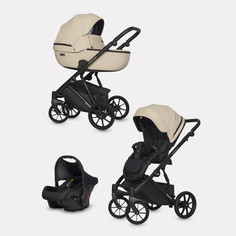 Коляска MONTANA ECCO (3 в 1) (RIKO BASIC) 15 Ivory beige (бежевый)