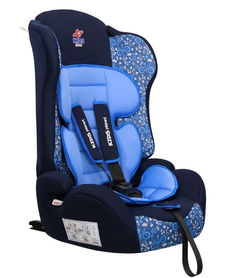 Автокресло Детское 9-36 Кг Siger Kids Planet Sputnik 8 Месяцев-12 Лет Isofix Синее Вело Azard