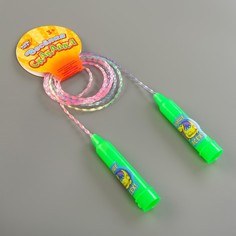 Скакалка детская «Выше всех», цвет зелёный Woow Toys