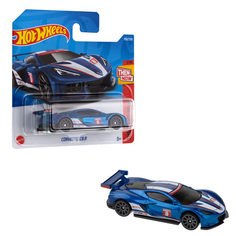 Машинка Hot wheels CORVETTE C8R базовой коллекции в дисплее