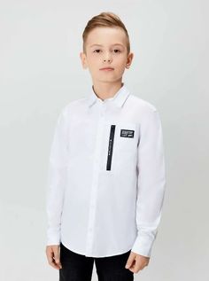 Рубашка Acoola 20110280191, белый, 146