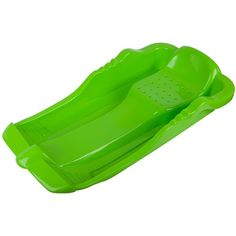 Санки-ледянки детские Пластик Снеголёт Пл-С322 салатовые