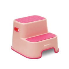 Стульчик-подставка BABYROX двухступенчатый Step Stool розовый 2035.PI