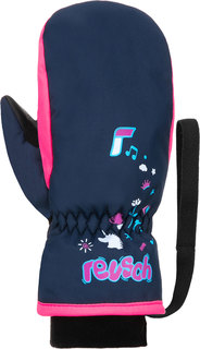Перчатки детские Kids Mitten 6285405_4540, розовый, синий, 14 Reusch