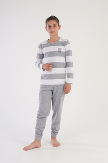 Пижама детская VIENETTA 303158_0000, серый, 158