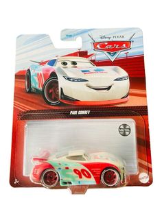 Машинка Cars Disney Pixar Mattel Тачки Paul Conrev, DXV29-GKB30