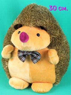 Мягкая игрушка Мэри Море Ежик с бантиком, 30 см