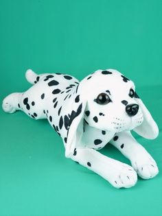 Мягкая игрушка Мэри Море Долматин Щенок реалистичный, 50 см