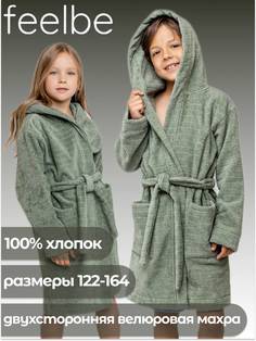 Халат детский Batik FB 062-15 хаки 140 Батик