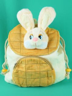 Мягкая игрушка Мэри Море Зайчик рюкзак, 28 см