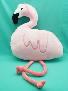 Мягкая игрушка Мэри море фламинго 60 см розовый, белый