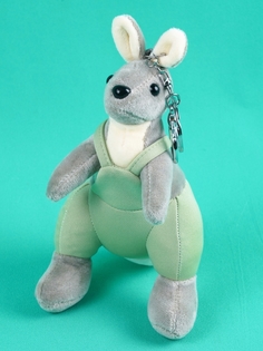 Мягкая игрушка Мэри море кенгуру 16 см зеленый