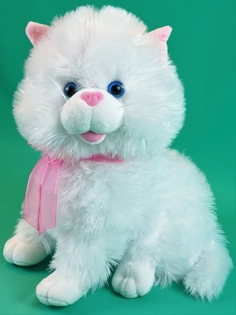 Мягкая игрушка Мэри море кот 36 см белый