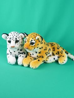 Мягкие реалистичные игрушки Мэри Море 2шт - Леопард 30 см.