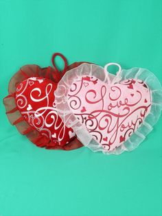 Мягкая игрушка Мэри Море подушка сердце 25 см. 2 шт.