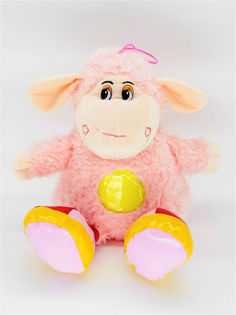 Мягкая игрушка Мэри море сумочка овечка 35 см розовый