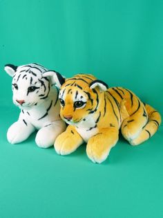 Мягкие реалистичные игрушки Мэри Море 2шт - Тигр 35 см.