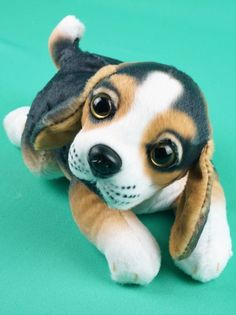 Мягкая игрушка Мэри Море Бигль щенок реалистичный 25 см.