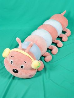 Мягкая игрушка Мэри Море - подушка Гусеница 100 см.