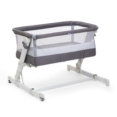 Кровать приставная для новорожденных Chicco Next2me Pop-Up Atmosphere, серый, 85х50 см