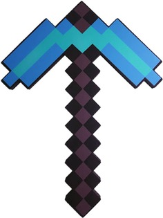 Оружие игрушечное StarFriend Алмазная кирка Майнкрафт Minecraft светлая, 45 см