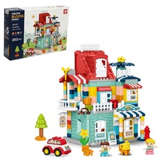 Конструктор Kids Home Toys Загородный домик, 2 варианта сборки, 202 дет