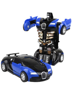 Игрушечный автомобиль StarFriend Бугатти Робот-трансформер Transformers, 12,5 см