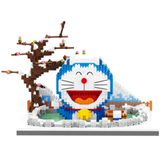 Конструктор 3D Balody Котик на горе Фудзияма, 1967 дет